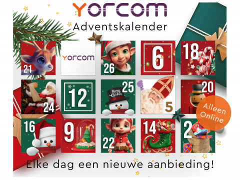 Ontdek de magie van december met de Yorcom digitale Adventskalender!